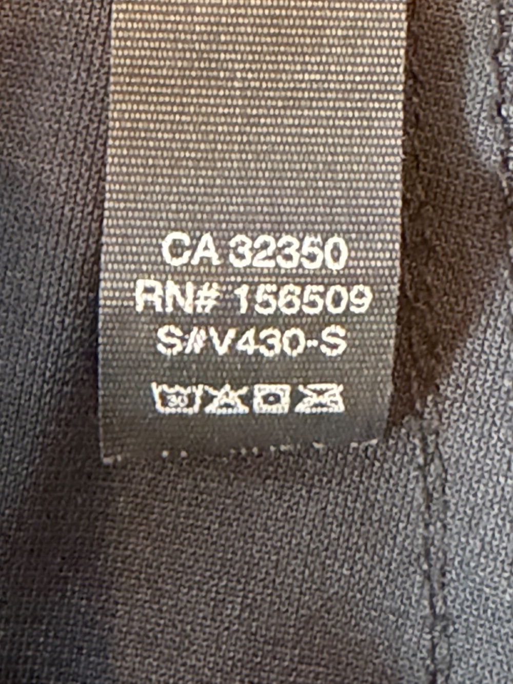 Vuori Meta Pant Charcoal Gray Performance Pants Men’s 32x30 V430-S - Picture 5 of 5